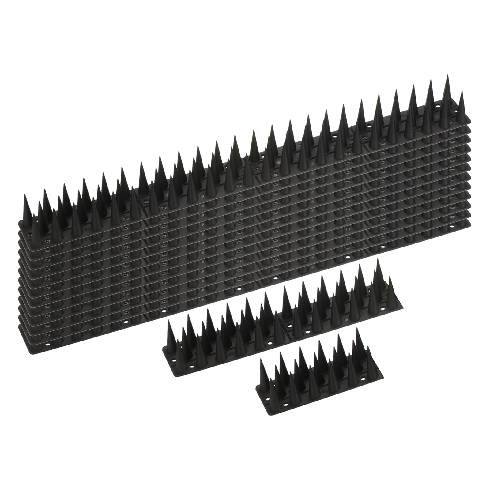 Uxcell 18 Inch Plastic Anti Bird Cat Pigeon Deterrent Fence Bird Spikes ...