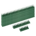 thumbnail image 1 of Uxcell 18 Inch Plastic Anti Bird Cat Pigeon Deterrent Fence Bird Spikes, Green 12Pack, 1 of 6