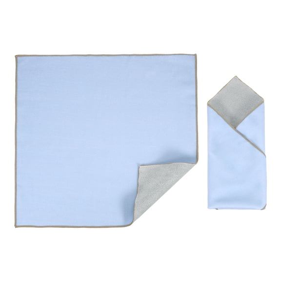Uxcell 18" x 18" Camera Protective Wrap, Magic Self-Adhesive Cloth, Blue