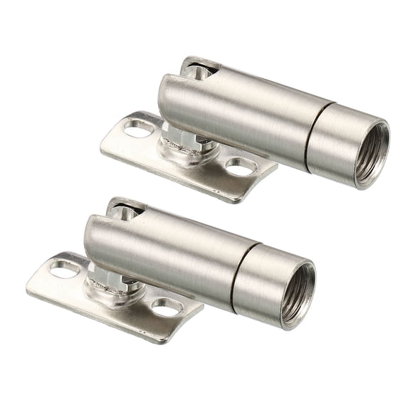 Uxcell 180/350 Degree Sloped Ceiling Light Adapter M10 Thread with Base Nickel, 2Pack