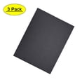 thumbnail image 1 of Uxcell  180 Grits Waterproof Sandpaper Wet Dry Sand Paper Wood Furniture Finishing Silicone Grey 3 pcs, 1 of 5