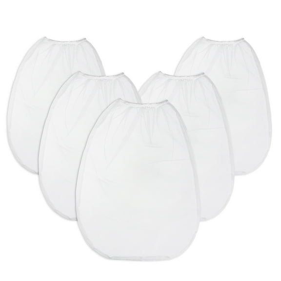 Uxcell 180um with Elastic Opening for 5 Gallon Buckets Paint Screen Bag 5Pcs