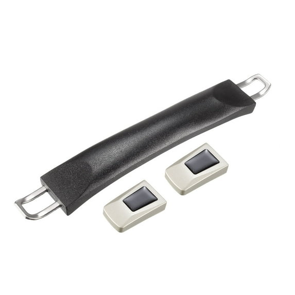 Uxcell 183mm Long Luggage Handle Strap Grip Replacement Black