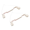 thumbnail image 1 of Uxcell 189mm R7S Socket, 2 Pack Ceramic Lamp Holder Halogen Socket Bulb Base Converter Connector, 1 of 5