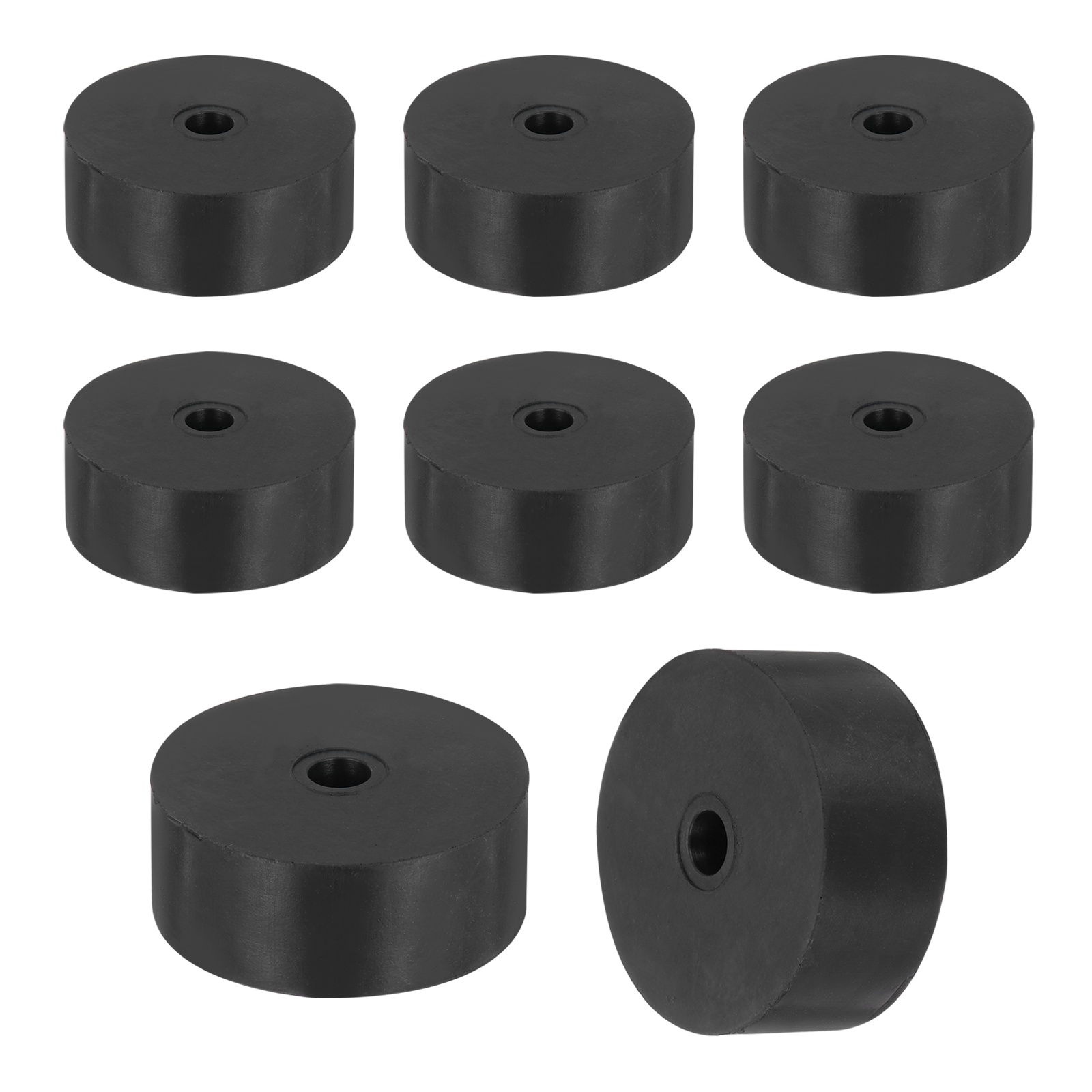 Uxcell 18Pack Thick Rubber Spacer, 2 Inch OD x 5/16 Inch ID x 25/32 Inch Thickness