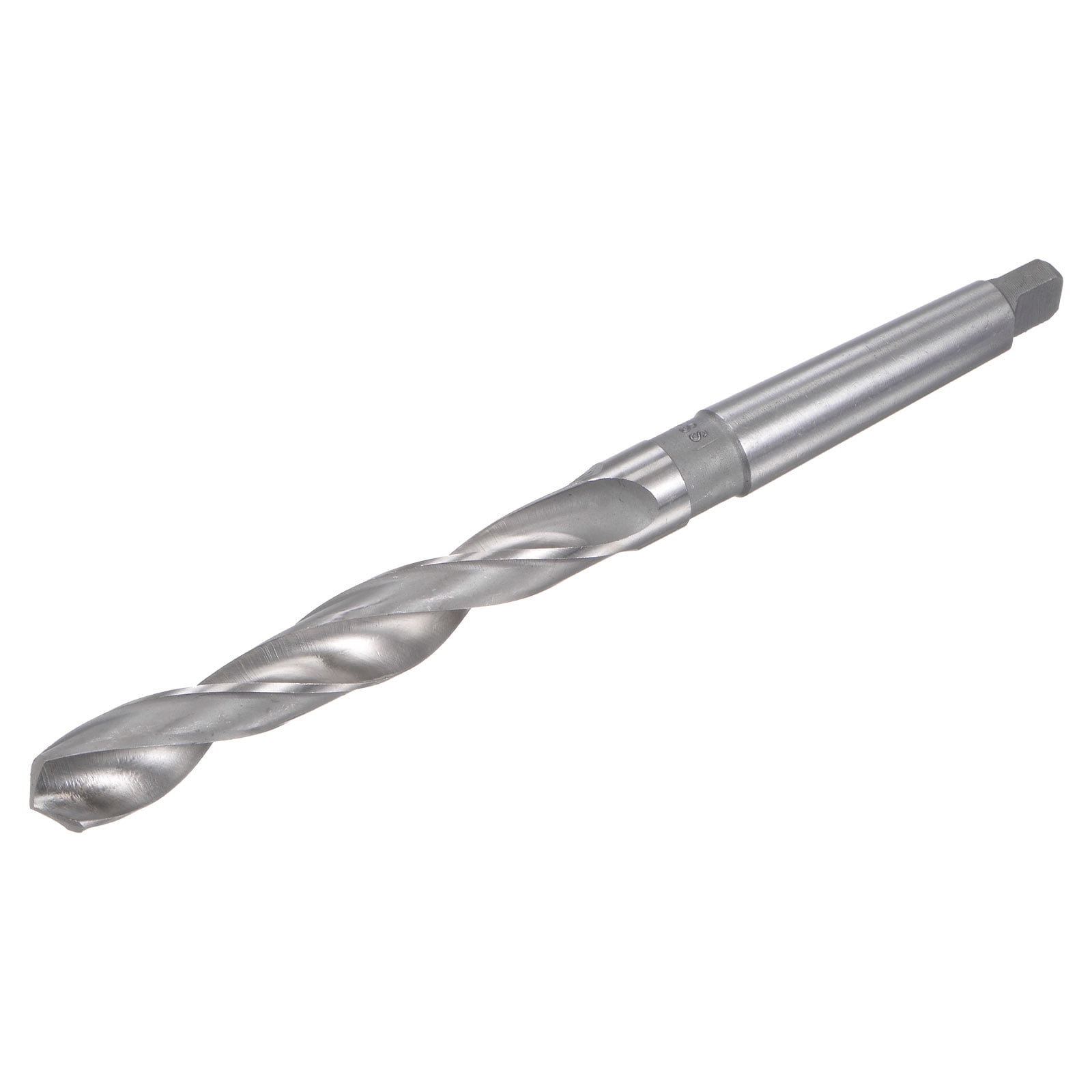 Uxcell 18mm High-speed Steel Twist Drill Bit with MT2 Morse Taper