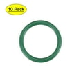 thumbnail image 1 of Uxcell 18mm OD 14mm ID 2mm Width Seal Fluorine Rubber O-Rings Green 10 Pack, 1 of 5
