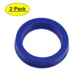 thumbnail image 1 of Uxcell 18mm x 24mm x 5mm UN Radial Shaft Oil Seal PU Blue 2 Count, 1 of 5