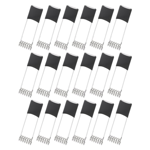 Uxcell 18pcs Downlight Spring Clips, 55x16mm LED Recessed Ceiling Lights Accessories Securing Clamps Universal Butterfly Wing Clips for Spotlights, Panel Lamp Lighting Fittings