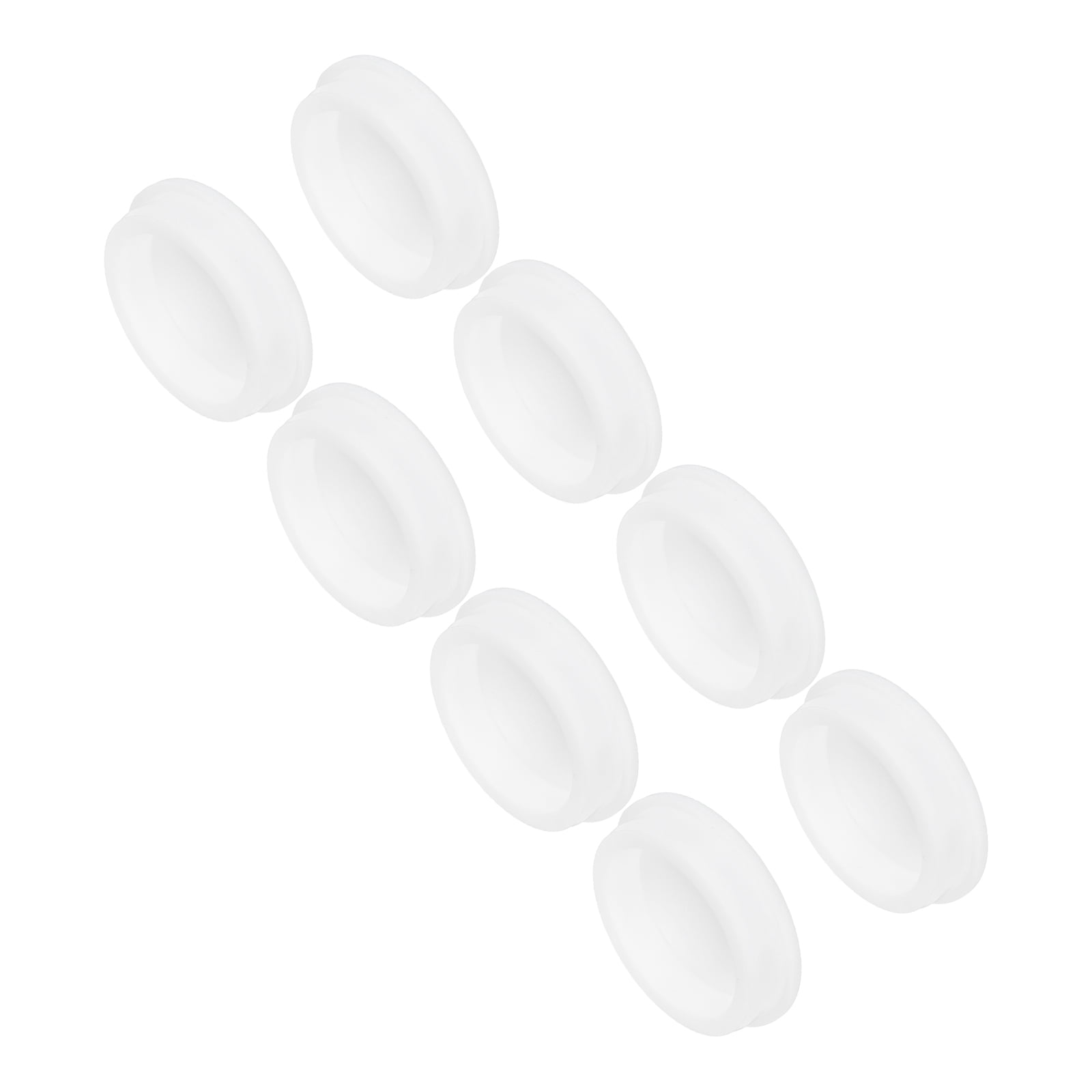 Uxcell 8Pcs T-Shaped Silicone Plugs 61.3 2-1/2 inch Dia White - Walmart.com