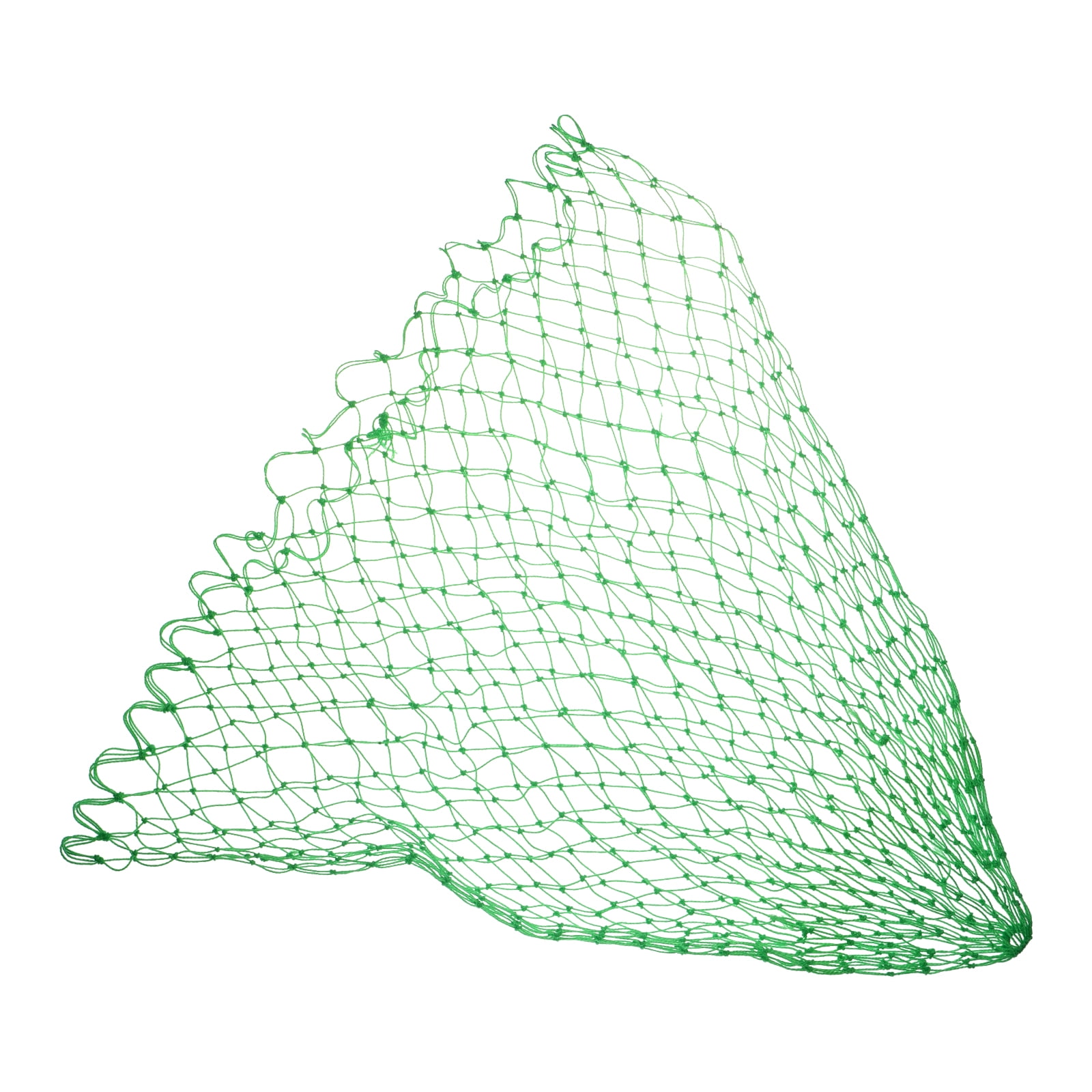 Uxcell 19.7 Nylon Replacement Mesh Landing Net Fishing Net Replacement  Green, 1Pcs