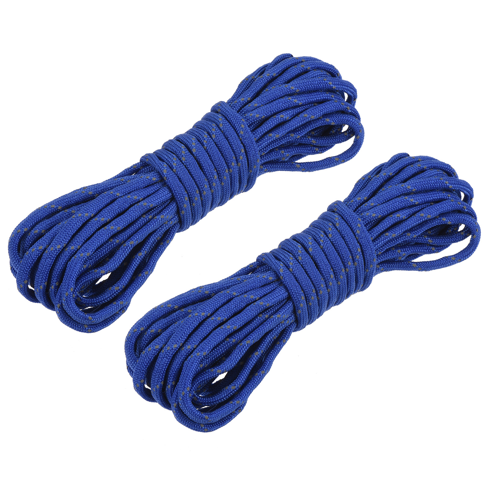 Reflected Rope Uxcell 19.7Ft 4mm Nylon Reflective Tent Rope Guyline Camping Cord Navy ...