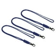 thumbnail image 1 of Uxcell 19" Paracord Lanyard Lobster Clasp Necklace Cord Badge Holder Strap, Blue 3 Pack, 1 of 5