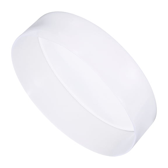 Uxcell 190mm (7 1/2") ID x 80mm (3 1/8") H Rubber End Caps, Pipe & Fence Post Protectors Flexible Vinyl End Caps for Industrial Pipes, Metal Tubing, Outdoor Fencing, Clear, 80mm Height