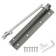 thumbnail image 1 of Uxcell 195mm Stainless Steel Automatic Safety Spring Door Closer, Grey, 1 of 5