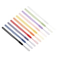 thumbnail image 1 of Uxcell 19cm Silicone Wrist Strap Lanyards, 10 Pcs Short Soft Lanyard Wristlet String Badge Lanyard, 10 Colors, 1 of 6