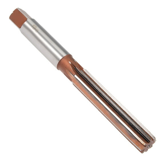Uxcell 19mm Alloy Tool Steel H8 Precision 8 Straight Flutes Milling Cutter Hand Reamer Uncoated