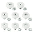thumbnail image 1 of Uxcell 19mm Drawer Rollers, 8 Pack Plastic Drawer Pulley Bearing Small Pulley with Nuts, 1 of 6