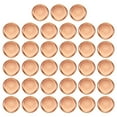 thumbnail image 1 of Uxcell 19mm Plastic Book Binding Discs Discbound Expansion Discs Plating Round Binder Rings, Rose Gold 22 Pack, 1 of 6