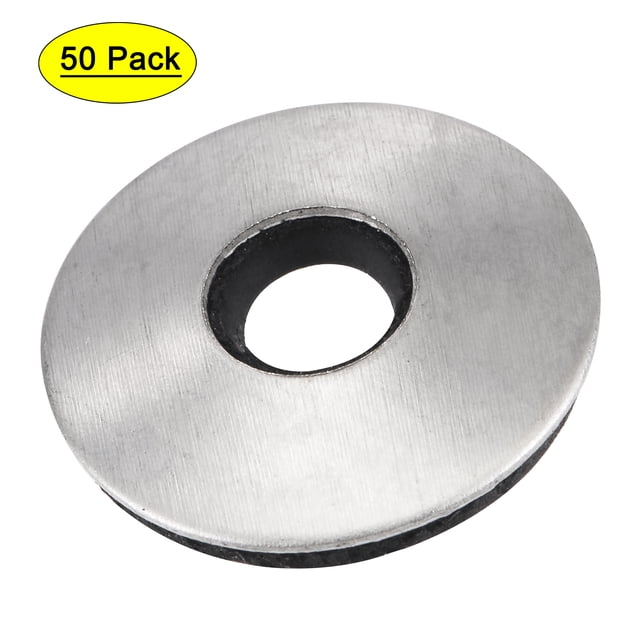 PATIKIL 80-Pack 304 Stainless Steel EPDM Bonded Sealing Washers – 5/16 ID X 3/4 OD – Neoprene Rubber Gaskets For Marine, Roofing, Bolts Bonded Washers