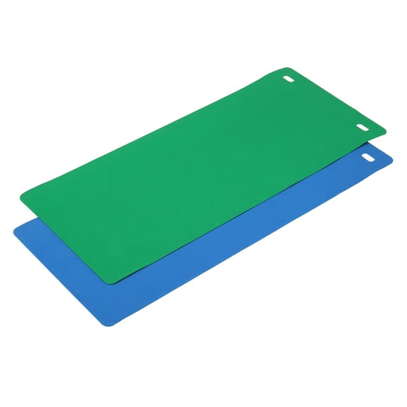 Uxcell Soft Photo Background for Light Box Small Products Photography Studio Blue/Green 19x8"