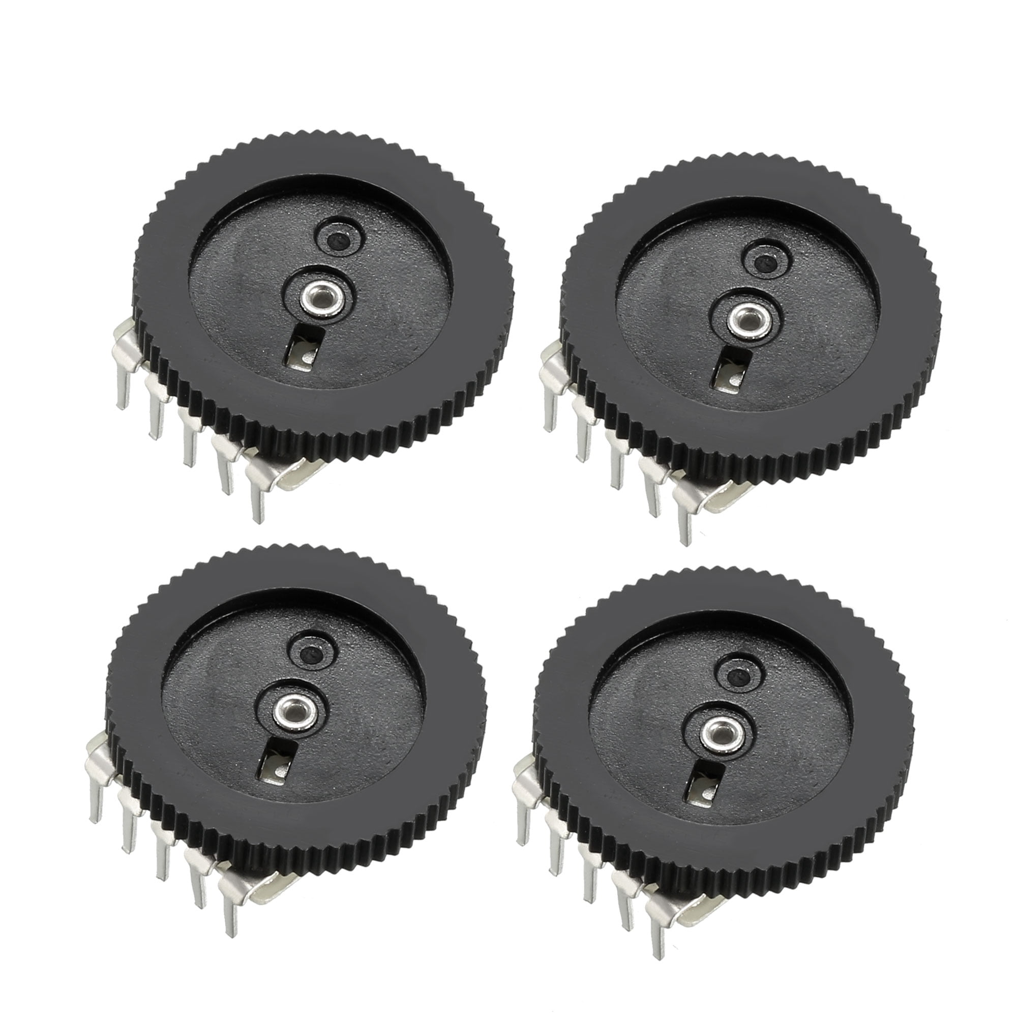 Uxcell 1K Ohm Dial Wheel Potentiometer for Audio Stereo Volume Control ...