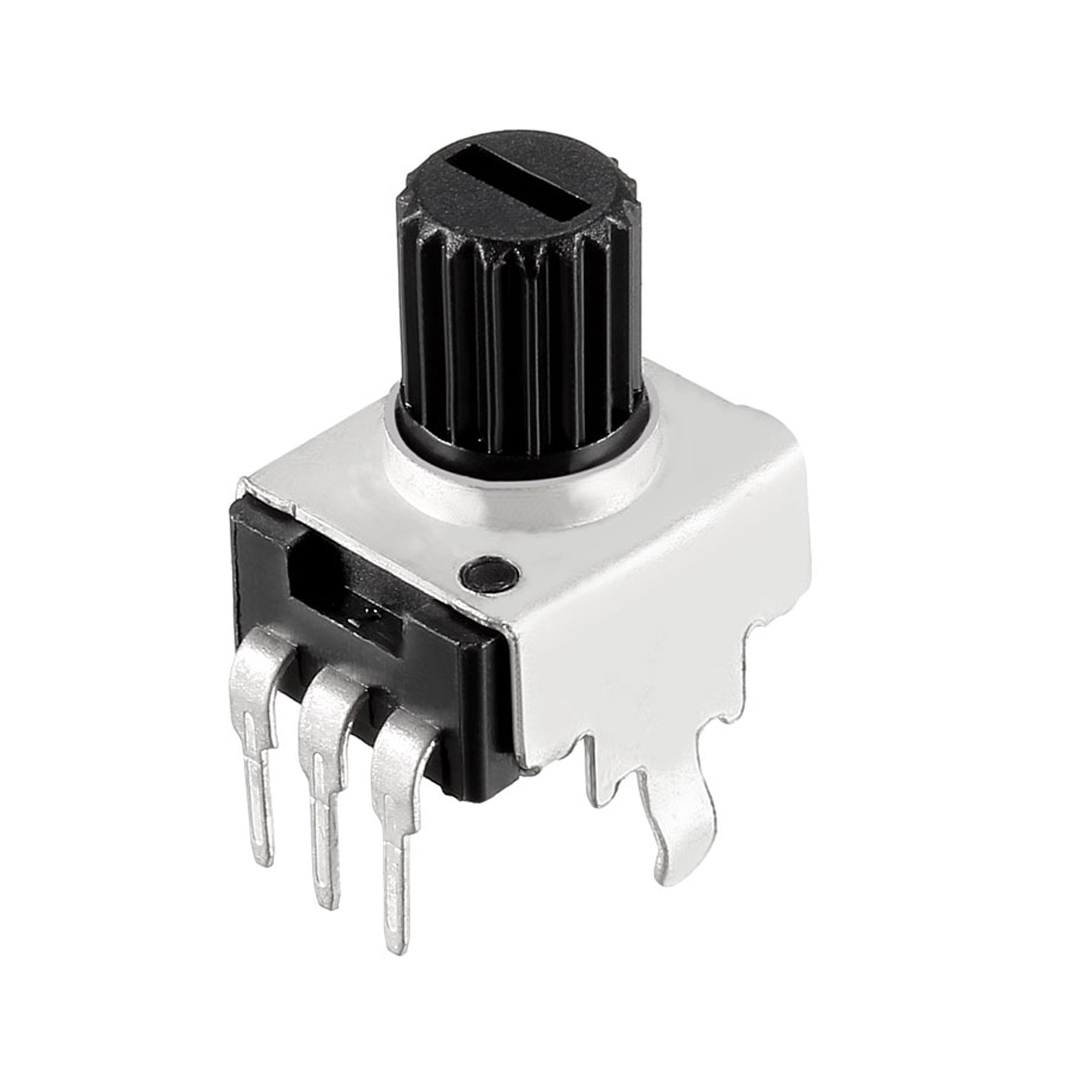 Uxcell 1K Ohm Film Potentiometer Variable Resistors Single Turn Rotary ...