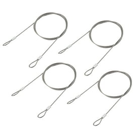 Hillman AnchorWire Transparent Adhesive Hangers 1-1/2 lb 4 pk