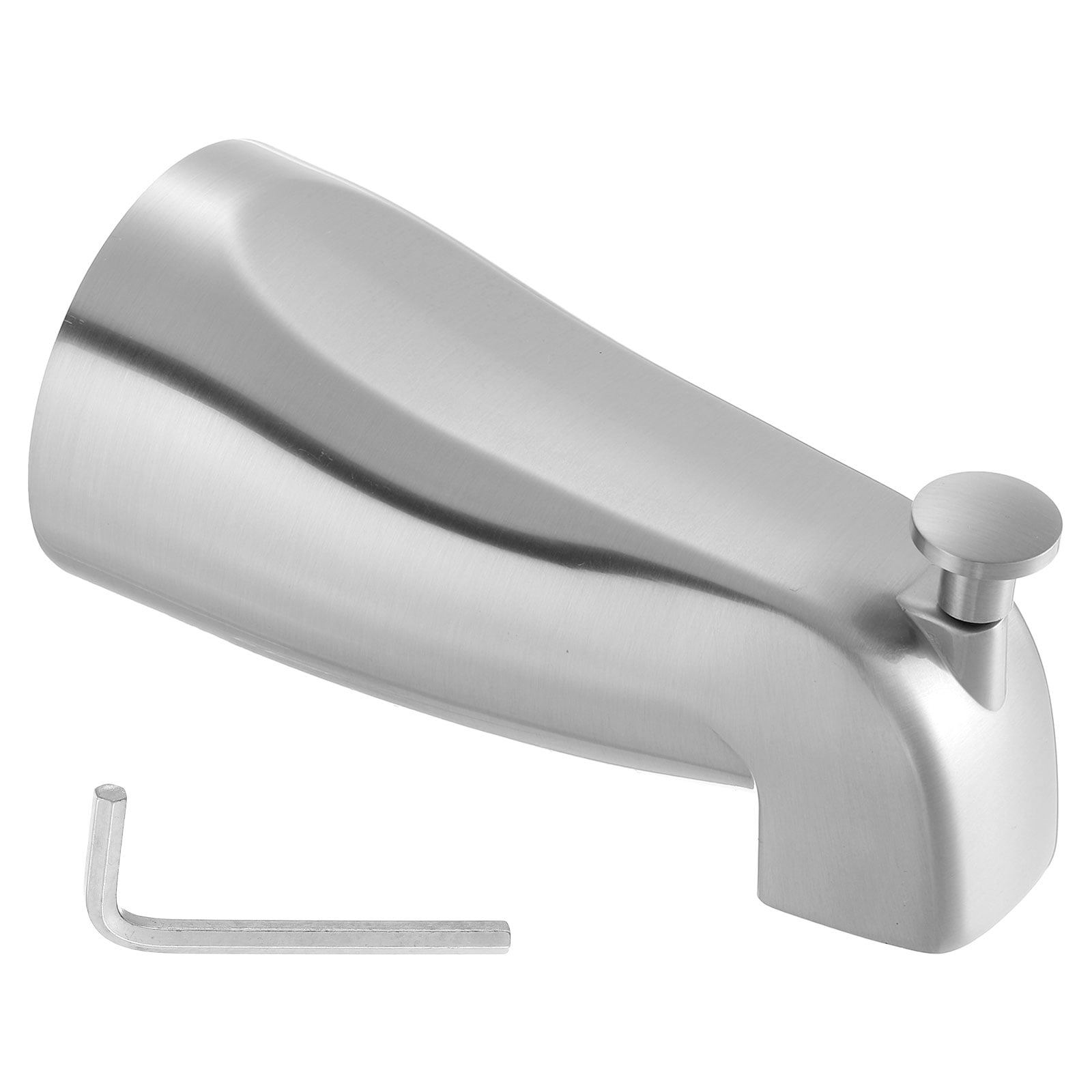 ROUND SLIP-ON TUB SPOUT WITH DIVERTER | Bath + Kitchen