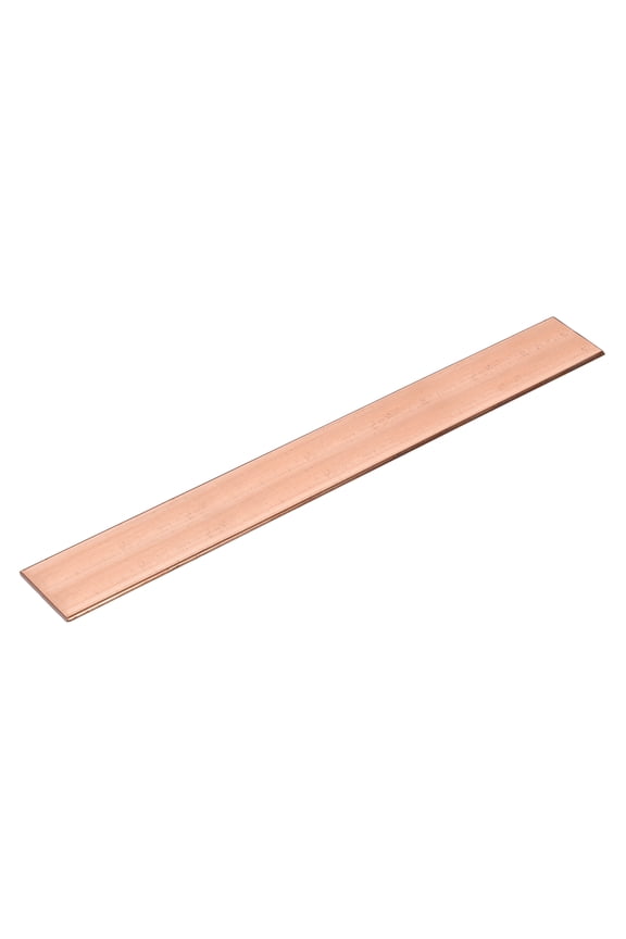 1Pack Copper Flat Bar, 1/16" Thickness x 2" Width x 10" Length Copper Bar Stock