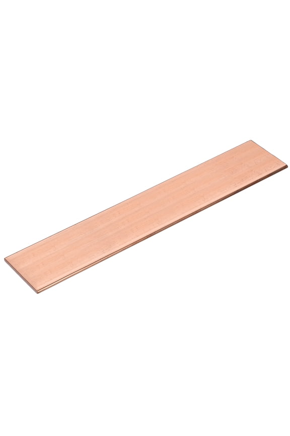1Pack Copper Flat Bar, 3/16" Thickness x 2" Width x 10" Length Copper Bar Stock