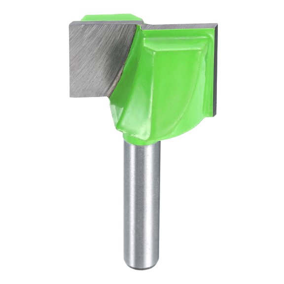 Uxcell 1Pc Bottom Cleaning Router Bit Carbide Tipped 1/4" x 1" x 5/8"