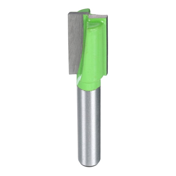 Uxcell 1Pc Bottom Cleaning Router Bit Carbide Tipped 1/4" x 25/64" x 25/32"