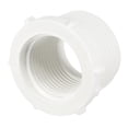 thumbnail image 1 of Uxcell 1Pcs 1" NPT Male x 3/4" NPT Female Threaded UPVC Reducer Bushing Fitting, SCH40 Furniture Grade UPVC Pipe Fitting, Reducer Bush Adapter for Home Sewer Plumbing, Pipe Connection, 1 of 7