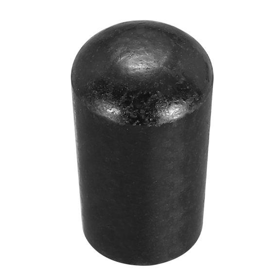 Uxcell 1Pcs 3 Way Guitar Toggle Switch Tip, M4 Brass Threaded Toggle Pickup Switch Knob Tip for LP Electric Guitar Replacement Parts, Black