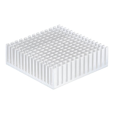 15pcs 14x14x6mm Aluminum Heatsink With Thermal Pad – Cooling For Chipset IC, Raspberry Pi, VRAM