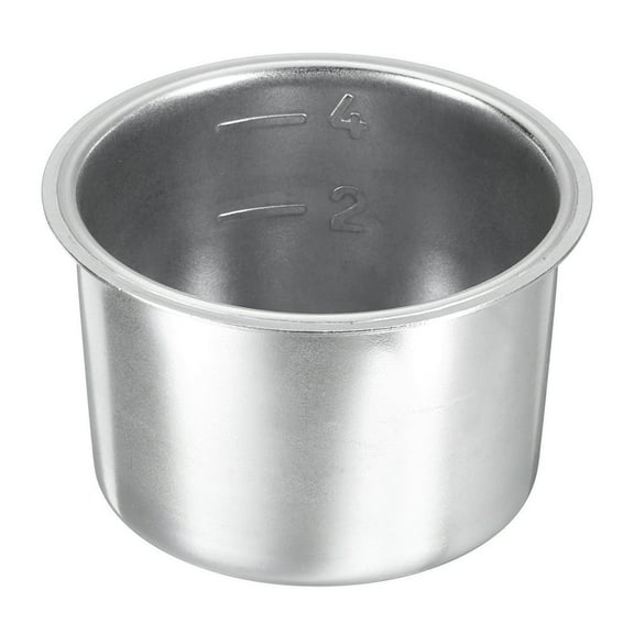 Uxcell 1Pcs 51mm Coffee Filter Basket, 4-Cup Stainless Steel Reusable Espresso Coffee Machine Bowl