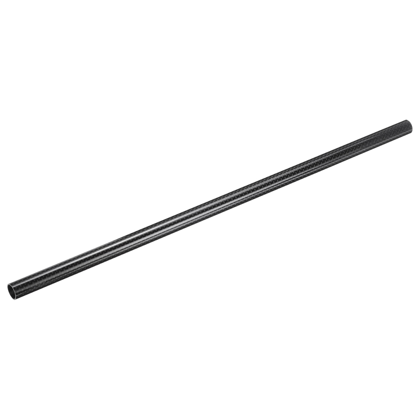 QUARKZMAN 2x Kohlefaserrohre 12x14x420mm - 3K Glänzend Für RC Modellbau