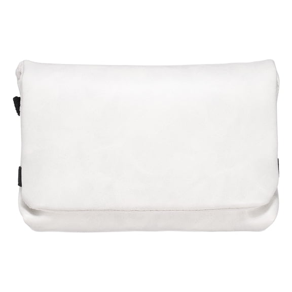 Uxcell 1Pcs Digital Camera Storage Bag, Nylon Polyester Multi-Purpose Small Portable Storage Bags for Photography CCD Machine Women Men Travel Cosmetic Clutch Purse, White
