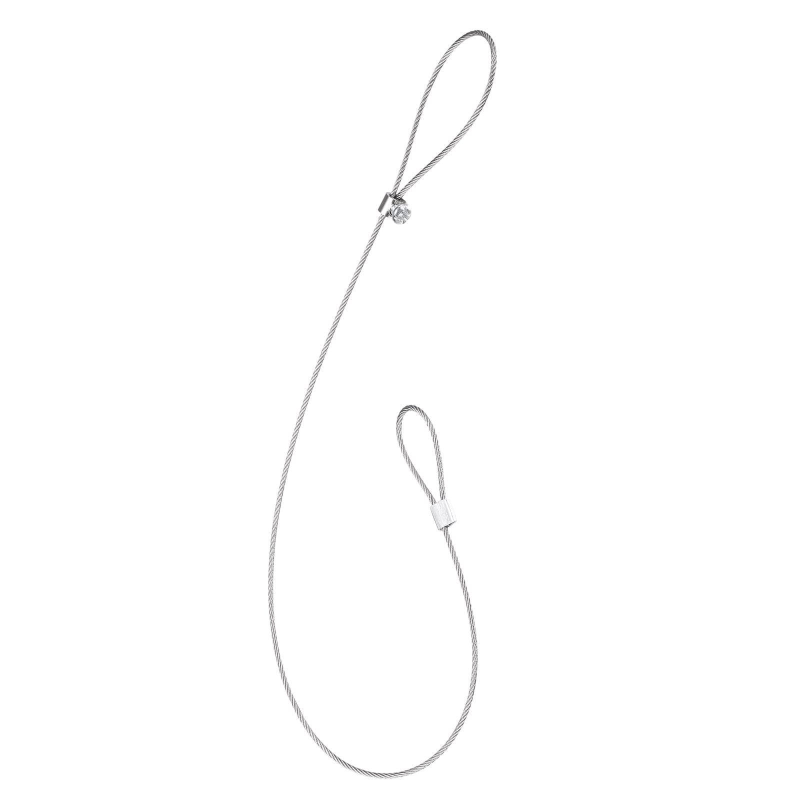 Uxcell 1Pcs Gate Latch Cable Pull, 15 Inch Stainless Steel Adjustable ...