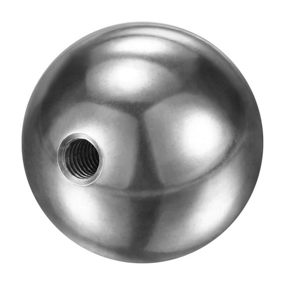 Uxcell 1Pcs Threaded Ball Nut Knobs M6x35mm 304 Stainless Steel Female Thread Ball Cap