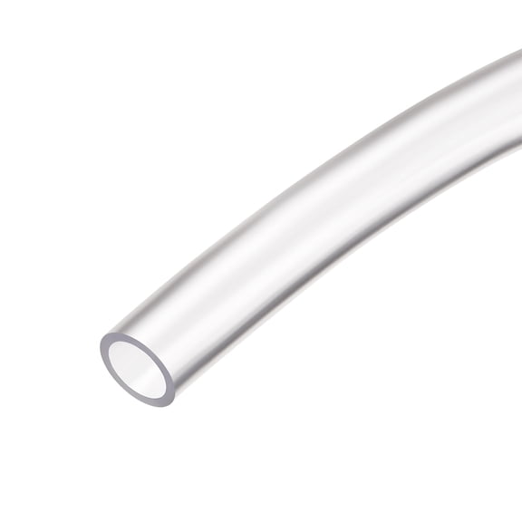 Uxcell 1Pcs Vinyl Tubing Flexible Water Pipe Plastic Transparent 0.31"x0.43"x3.28ft