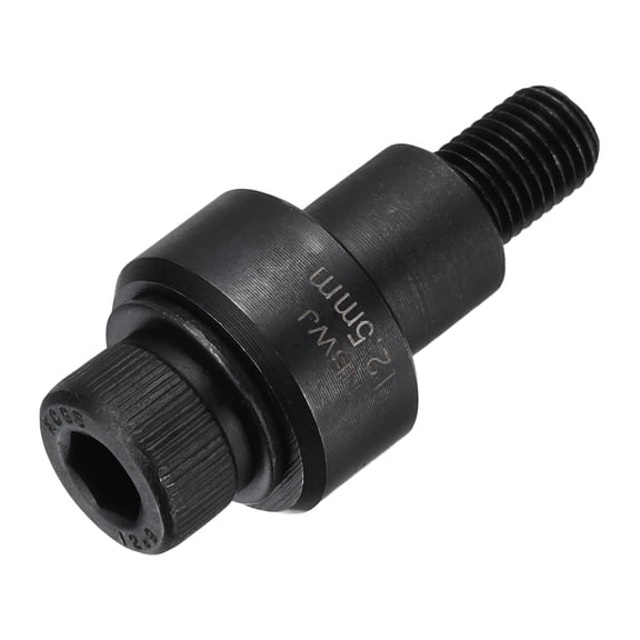 Uxcell 1Set Manual Knockout Hole Punch, 12.5mm/0.49" Sheet Metal Hole Cutter Conduit Punch Driver Die with Internal Hex Shank for Thin Steel Plate