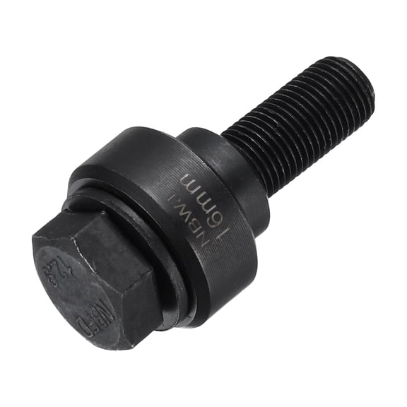 Uxcell 1Set Manual Knockout Hole Punch, 16mm/0.63" Sheet Metal Hole Cutter Conduit Punch Driver Die with External Hex Shank for Thin Steel Plate