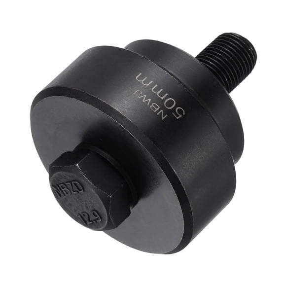 Uxcell 1Set Manual Knockout Hole Punch, 50mm/1.97" Sheet Metal Hole Cutter Conduit Punch Driver Die with External Hex Shank for Thin Steel Plate