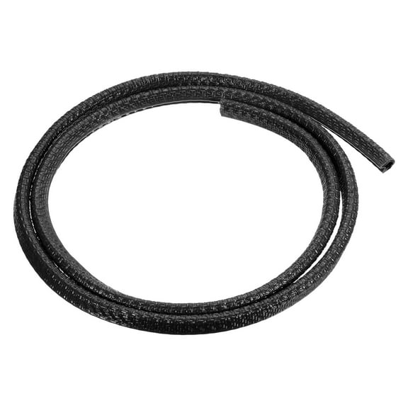 Uxcell 1mx6mmx8mm Rubber Edge Trim Deck Edge Protector U Channel Guard Corner Seal Strip Black