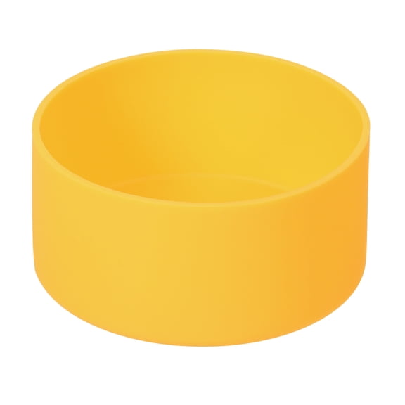 Uxcell 1pcs 9cm Protective Silicone Boot Sleeve for 32-40 oz, Bottle Bottom Anti-Slip Sleeve Cover, Yellow