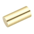 thumbnail image 1 of Uxcell 1Pcs Brass Rods 1.02 x 2.2" Brass Solid Round Stock Lathe Bar for Knife Handles Pin DIY Craft Model Plane, 1 of 6