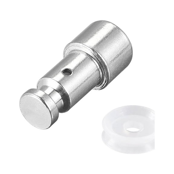 Uxcell 1pcs Float Valve Seal for Electric Pressure Cooker with 3pcs Sealing Ring Silver Tone
