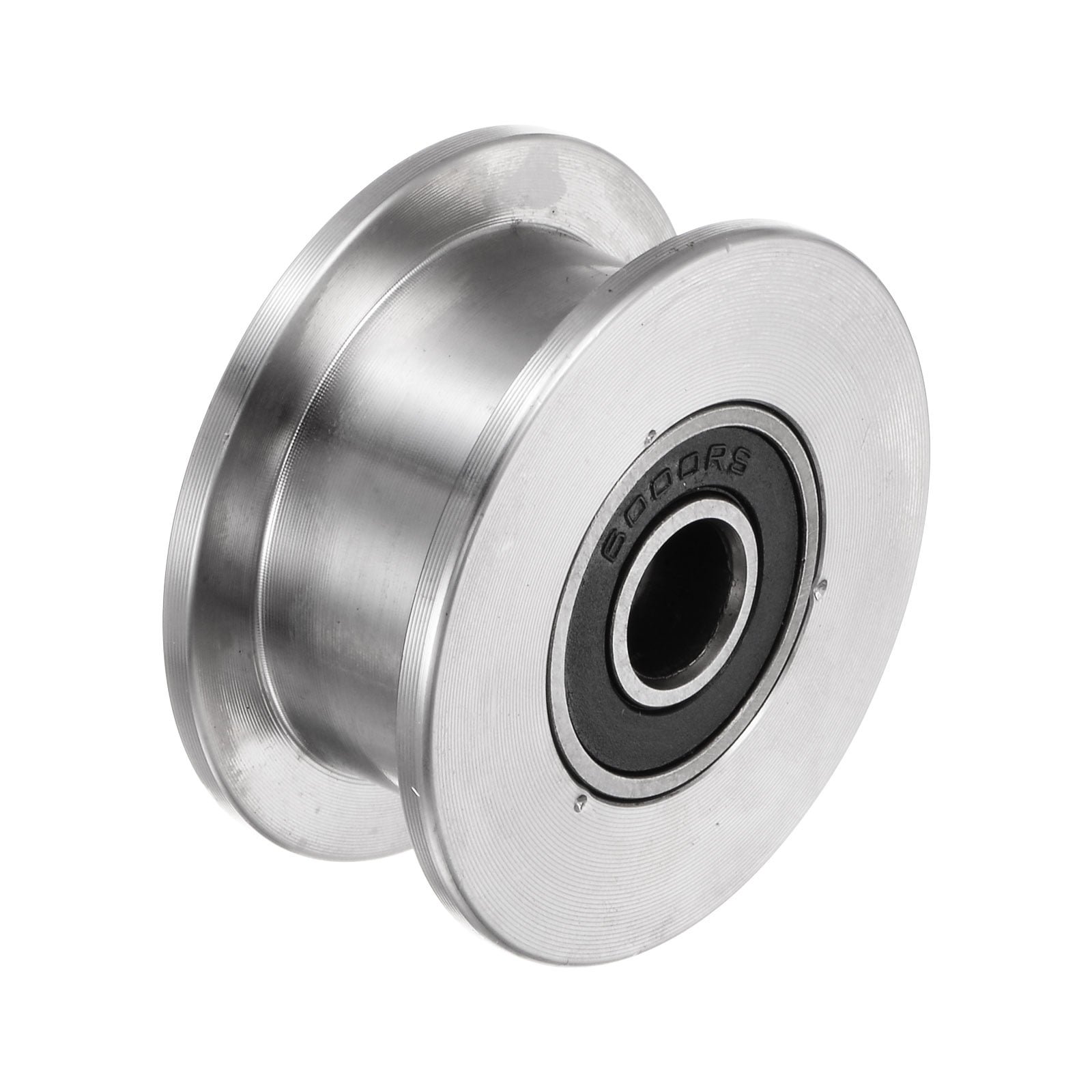 Uxcell 1pcs H Groove Track Wheel, 1.89" 304 Stainless Steel Sliding